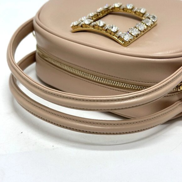 ROGER VIVIER Rhinestone 2WAY mini Hand Bag Unused - Picture 6 of 13
